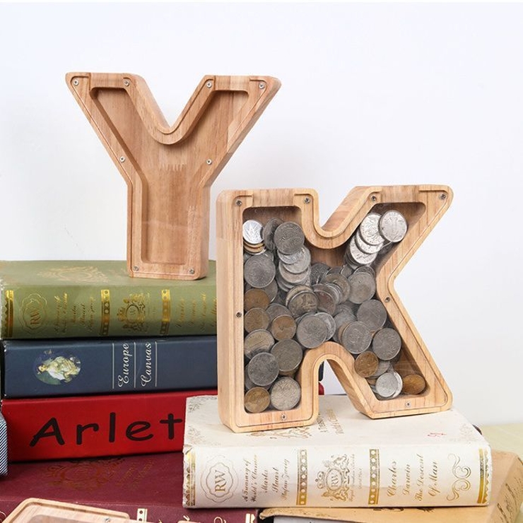 貯金箱 アルファベット イニシャル | PlusNao | 詳細画像2 