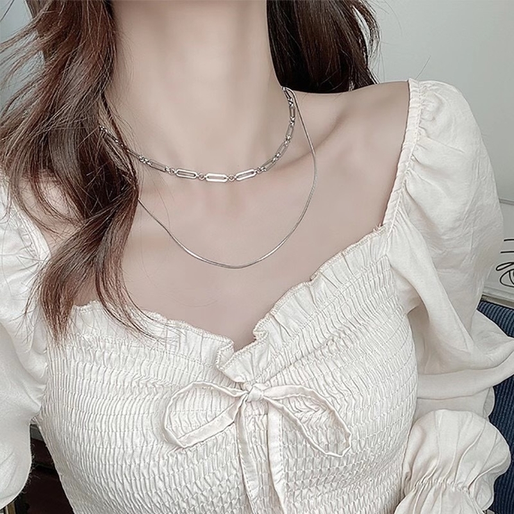 ネックレス 2連 レディース | PlusNao | 詳細画像2 