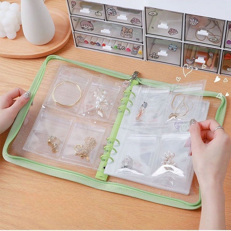 アクセサリーケース ファイル型 バインダーファイル[品番