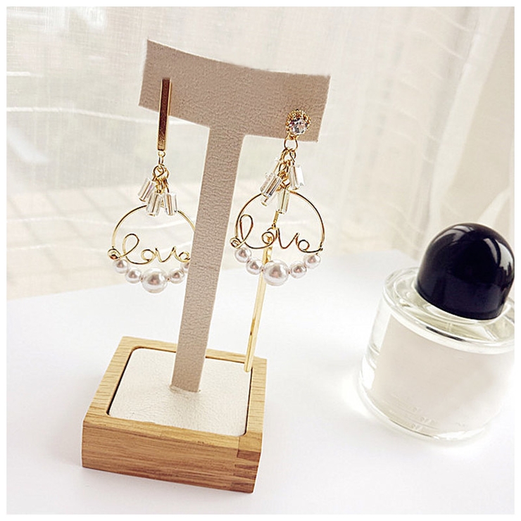 ピアス アシンメトリー スタッドピアス | PlusNao | 詳細画像2