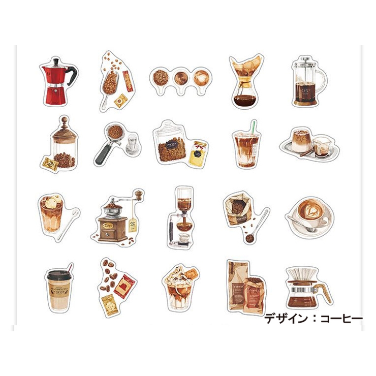 アンティーク調フレークシール シールセット シール | PlusNao | 詳細画像19 