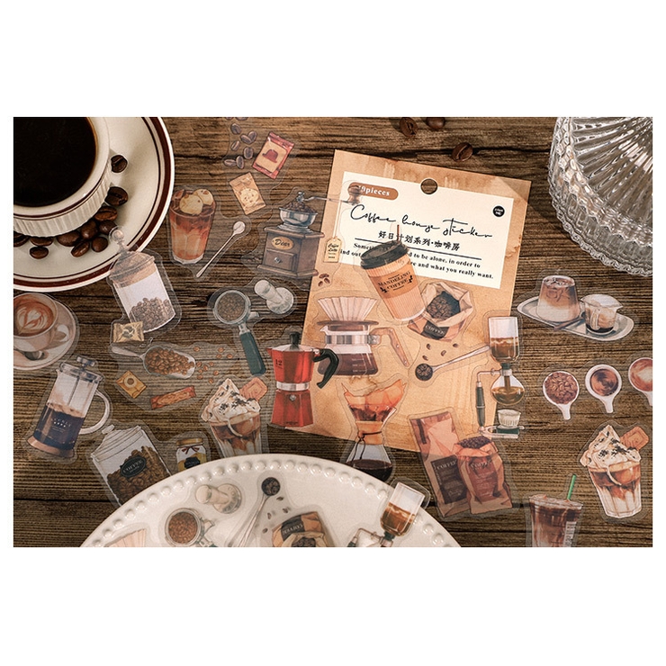 アンティーク調フレークシール シールセット シール | PlusNao | 詳細画像5 