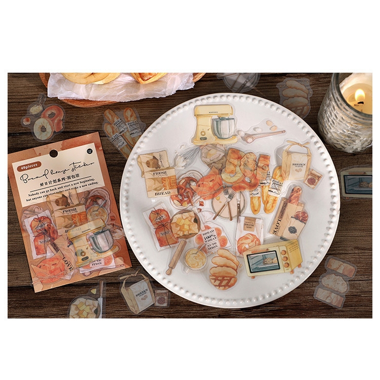 アンティーク調フレークシール シールセット シール | PlusNao | 詳細画像8 