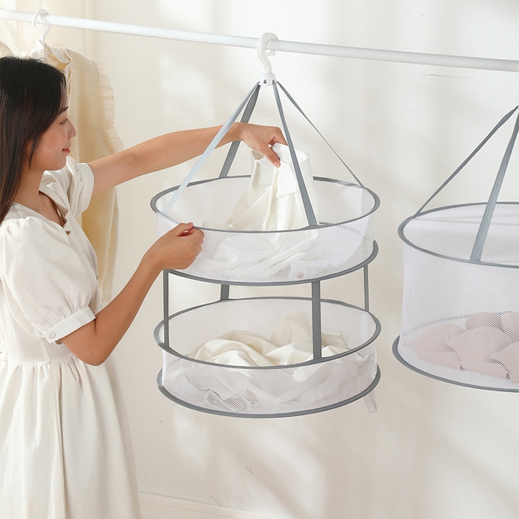 平干しネット 物干しネット 2段 | PlusNao | 詳細画像2 