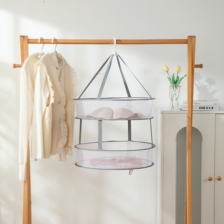 平干しネット 物干しネット 2段 | PlusNao | 詳細画像7 