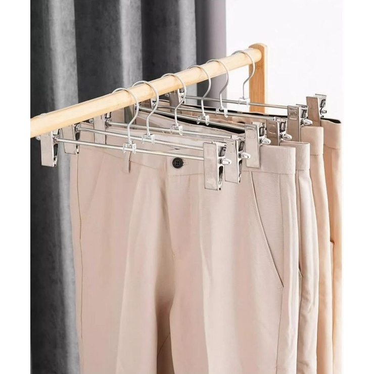 ズボンハンガー ボトムハンガー 10本 | PlusNao | 詳細画像2