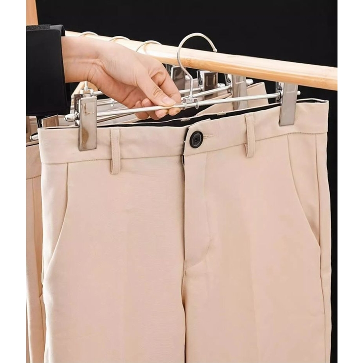 ズボンハンガー ボトムハンガー 10本 | PlusNao | 詳細画像3