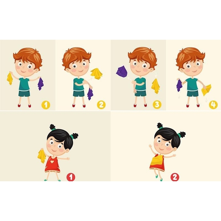 リトミックスカーフ 45×45cm キッズ | PlusNao | 詳細画像10 