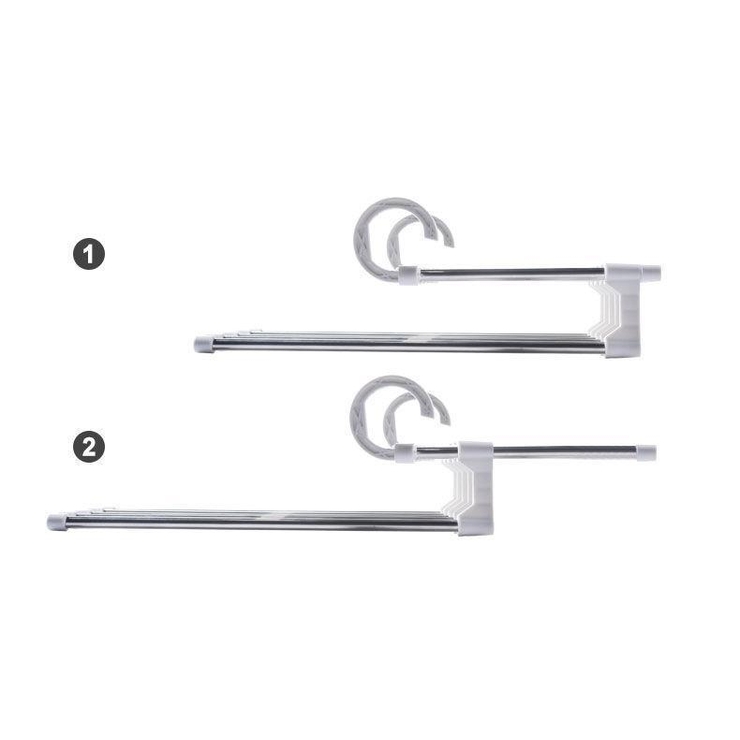 スラックスハンガー ズボンハンガー 5連 | PlusNao | 詳細画像9 