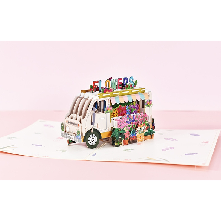 グリーティングカード 封筒付き 3D | PlusNao | 詳細画像5 