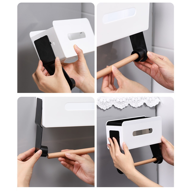 マグネットラック ティッシュケース 調味料置き | PlusNao | 詳細画像10 