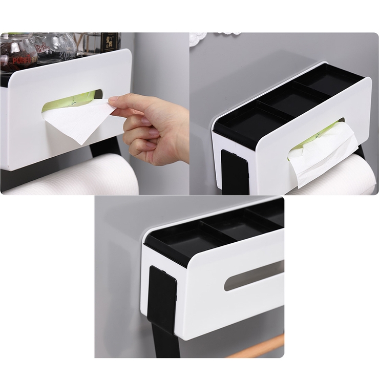 マグネットラック ティッシュケース 調味料置き | PlusNao | 詳細画像11 