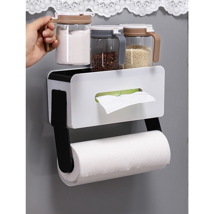 マグネットラック ティッシュケース 調味料置き | PlusNao | 詳細画像2 