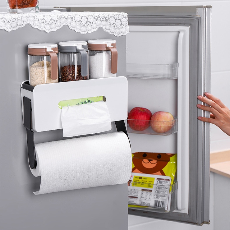 マグネットラック ティッシュケース 調味料置き | PlusNao | 詳細画像4 