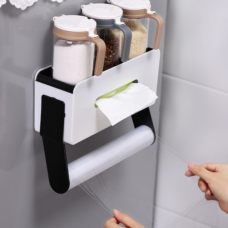 マグネットラック ティッシュケース 調味料置き | PlusNao | 詳細画像5 