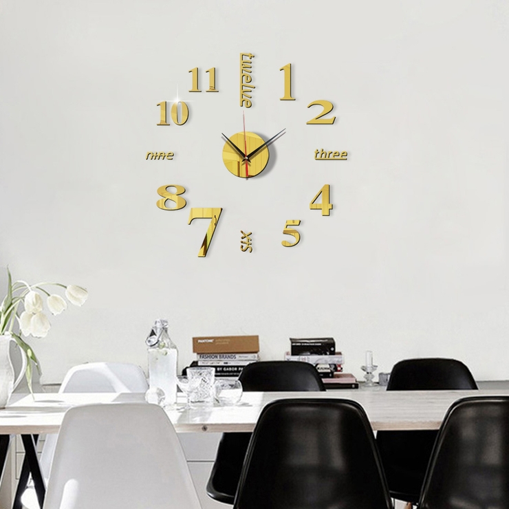 壁掛け時計 ウォールクロック 鏡面 | PlusNao | 詳細画像7 