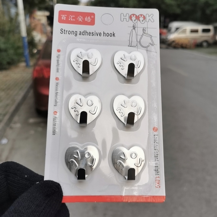 粘着フック 6個入り 3個入り | PlusNao | 詳細画像7 