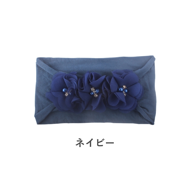 ヘアバンド ターバン 花 | PlusNao | 詳細画像7 