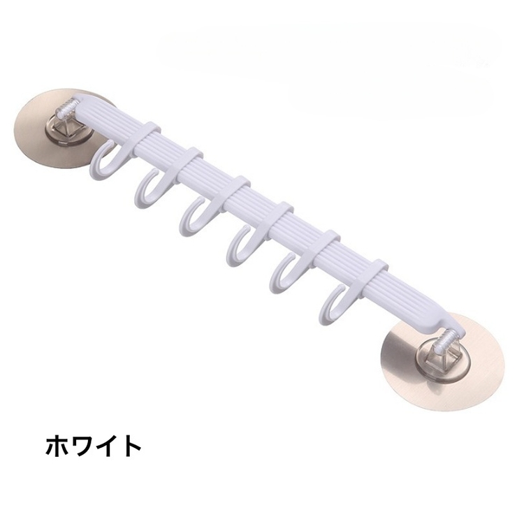 吸盤フック 6連フック キッチン用品 | PlusNao | 詳細画像12 