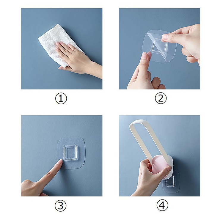 ハンガー収納フック ラック 粘着式 | PlusNao | 詳細画像10 