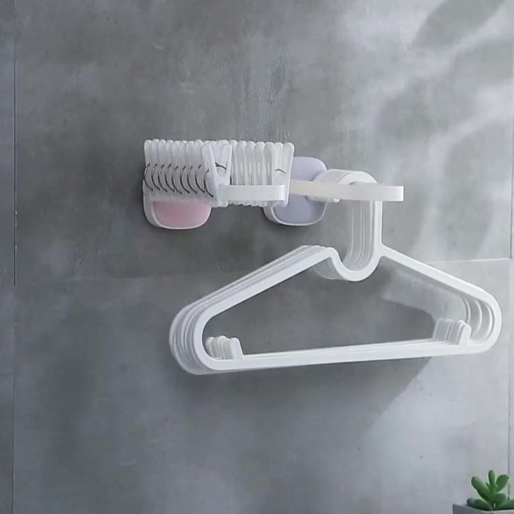 ハンガー収納フック ラック 粘着式 | PlusNao | 詳細画像4 