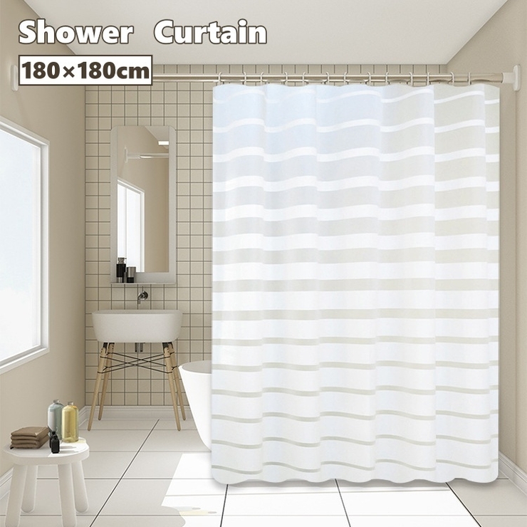 シャワーカーテン 180cm バス用品 | PlusNao | 詳細画像1 
