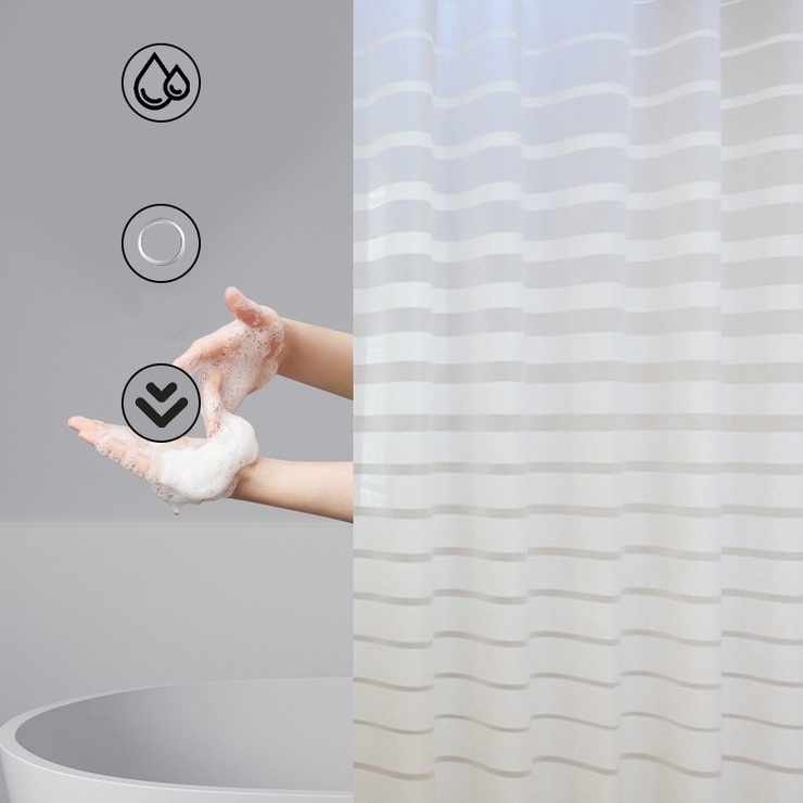 シャワーカーテン 180cm バス用品 | PlusNao | 詳細画像7 