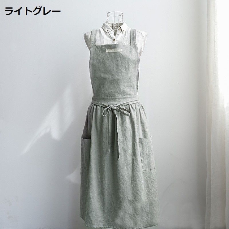 エプロン カフェエプロン ワークエプロン | PlusNao | 詳細画像14 