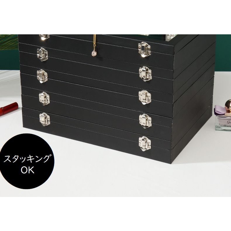 ジュエリーボックス アクセサリーケース 小物入れ | PlusNao | 詳細画像8 