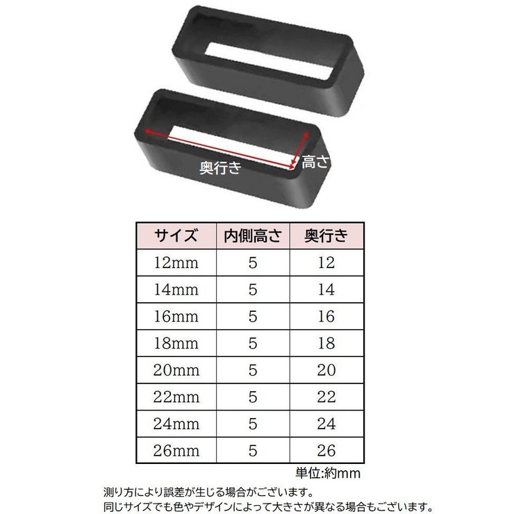 交換用ベルトリング ベルトループ 交換用 | PlusNao | 詳細画像13 