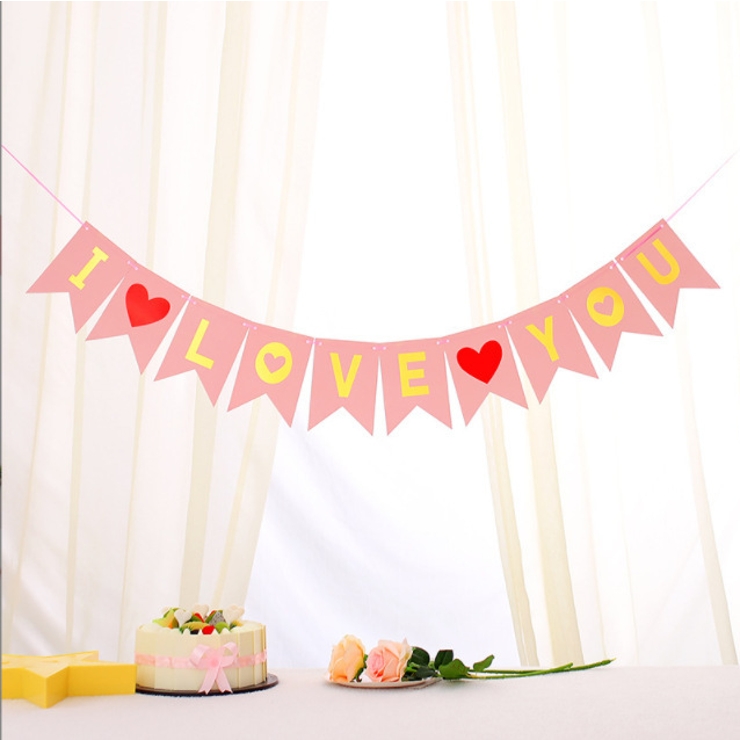 ガーランド メッセージフラッグ プロポーズフラッグ | PlusNao | 詳細画像2 