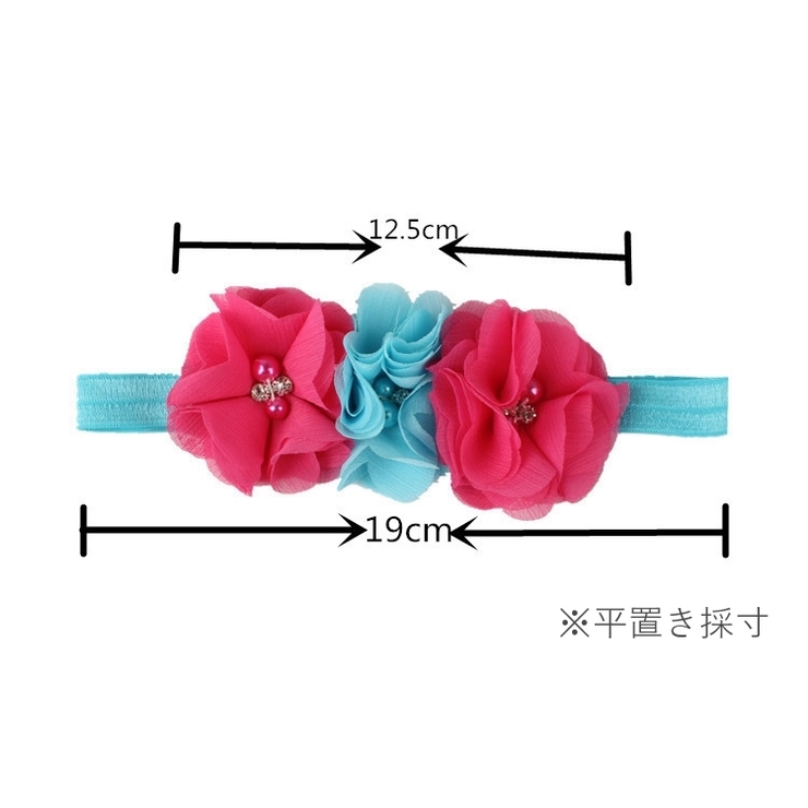 ヘアバンド カチューシャ 花 | PlusNao | 詳細画像19 