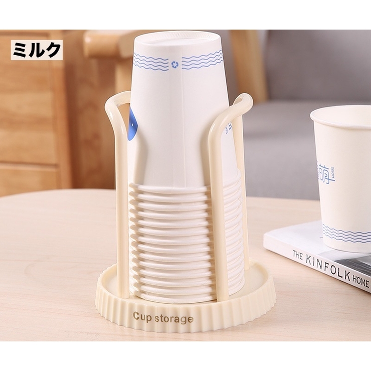 にも　３枚 カップホルダー 紙コップホルダー カップディスペンサー 仕切り