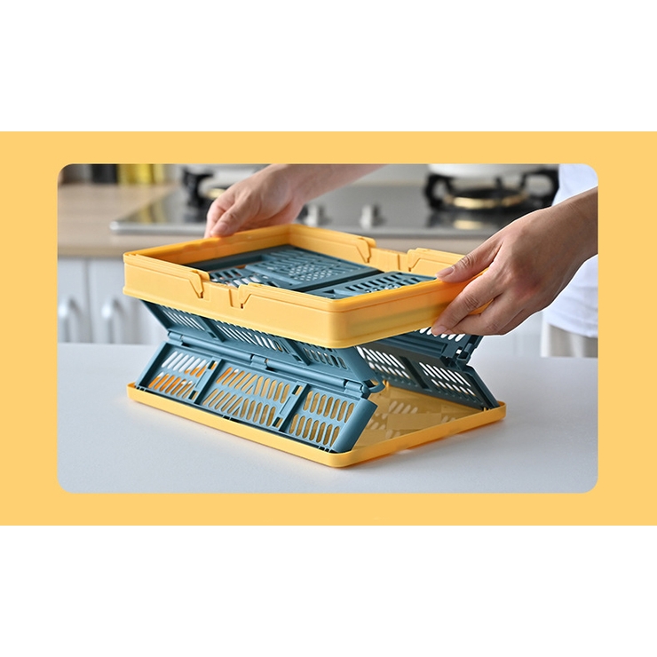 コンテナボックス 持ち手付き 折りたたみ式 | PlusNao | 詳細画像13 