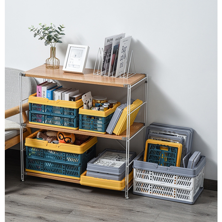 コンテナボックス 持ち手付き 折りたたみ式 | PlusNao | 詳細画像6 