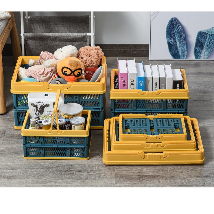 コンテナボックス 持ち手付き 折りたたみ式 | PlusNao | 詳細画像7 