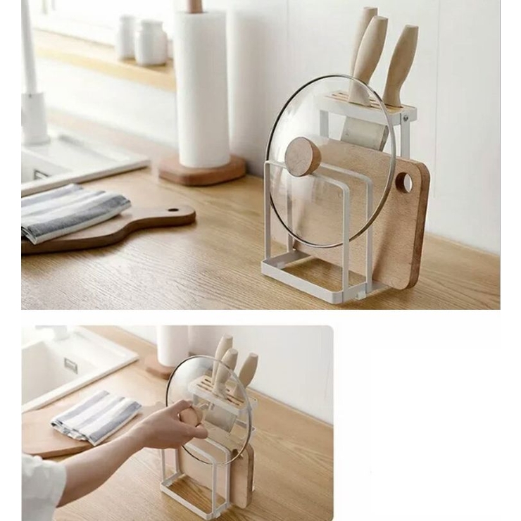 まな板立て 包丁スタンド 鍋蓋スタンド | PlusNao | 詳細画像3 