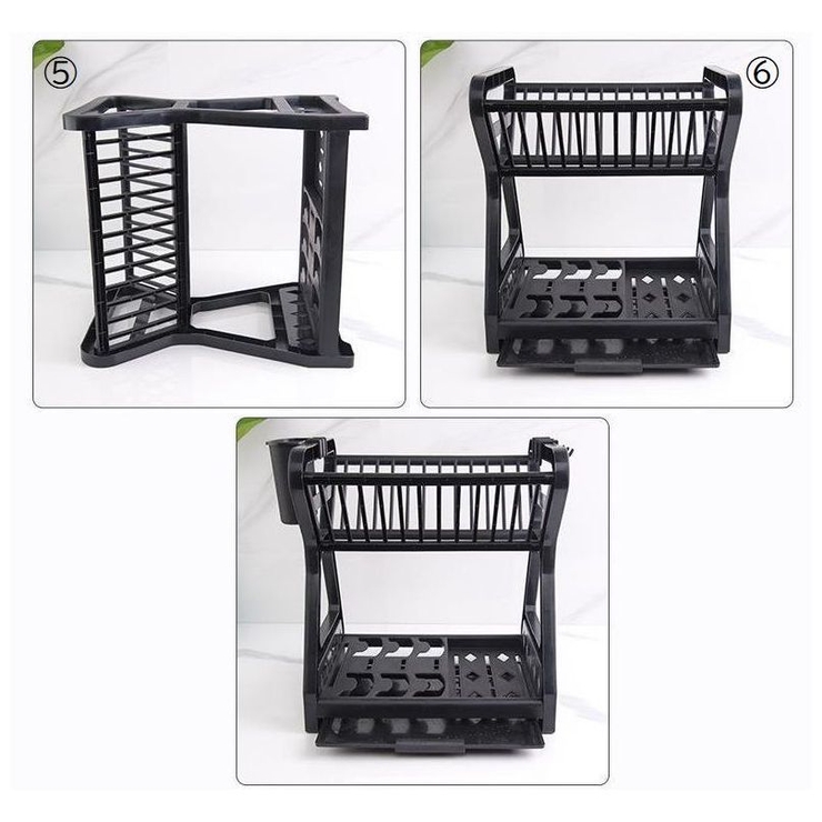 水切りラック 水切りカゴ 2段 | PlusNao | 詳細画像13 