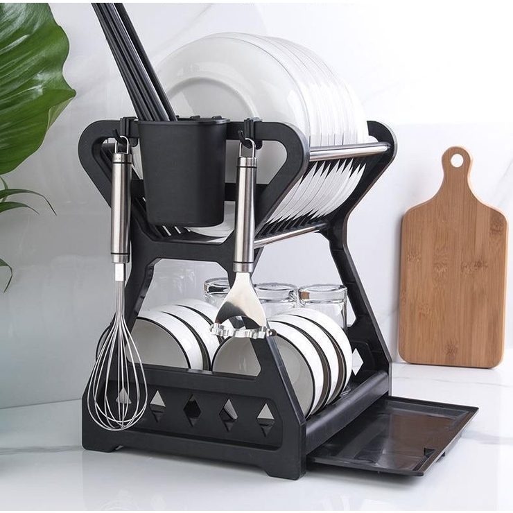 水切りラック 水切りカゴ 2段 | PlusNao | 詳細画像6 