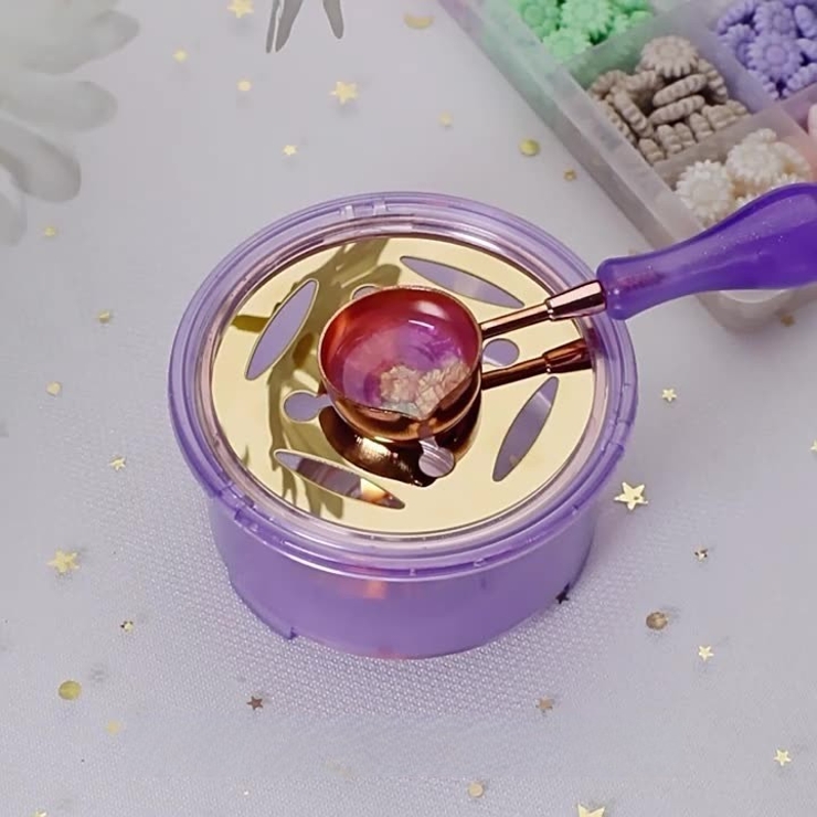 シーリングワックス 2点セット ワックス炉 | PlusNao | 詳細画像7 