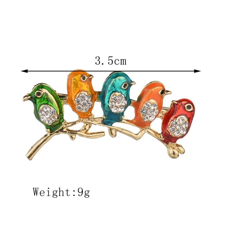 ブローチ 鳥 トリ | PlusNao | 詳細画像5 