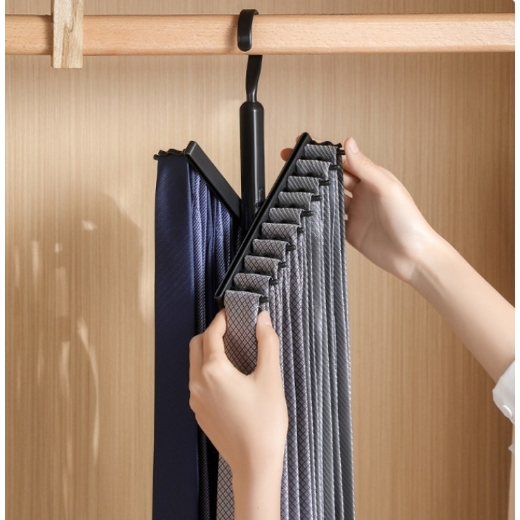 ネクタイハンガー 20本収納 単品[品番：FQ000215133]｜PlusNao