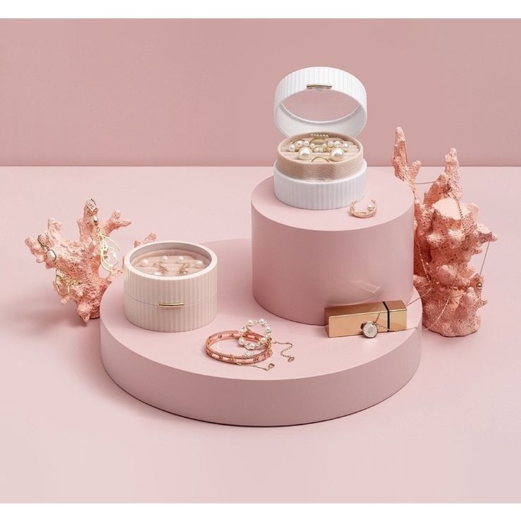 アクセサリーケース ジュエリーボックス コンパクト[品番