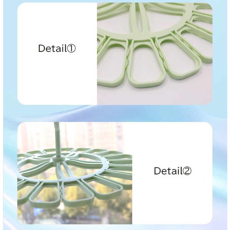 物干しハンガー 洗濯用ハンガー ラウンド型 | PlusNao | 詳細画像7