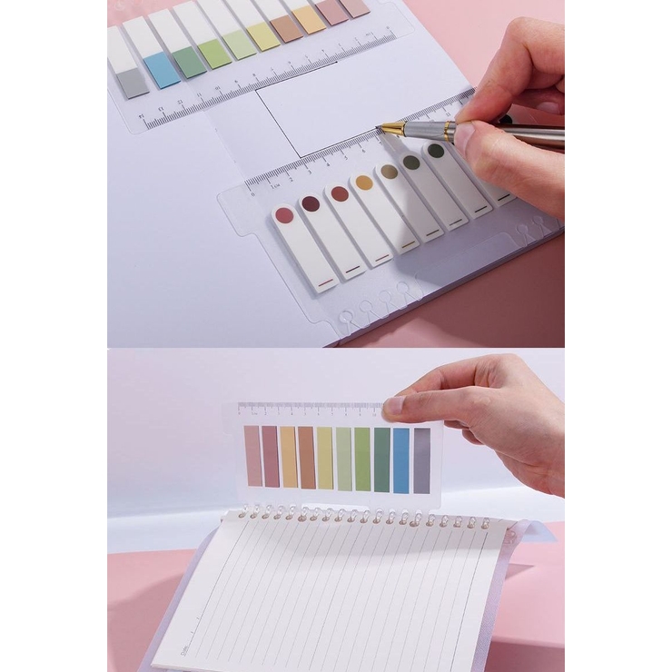 付箋 定規付き 200枚セット | PlusNao | 詳細画像2 