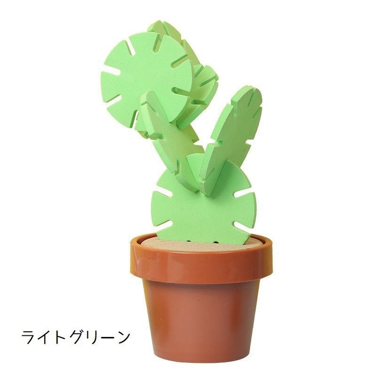 コースター サボテンオブジェ 円形コースター | PlusNao | 詳細画像6 
