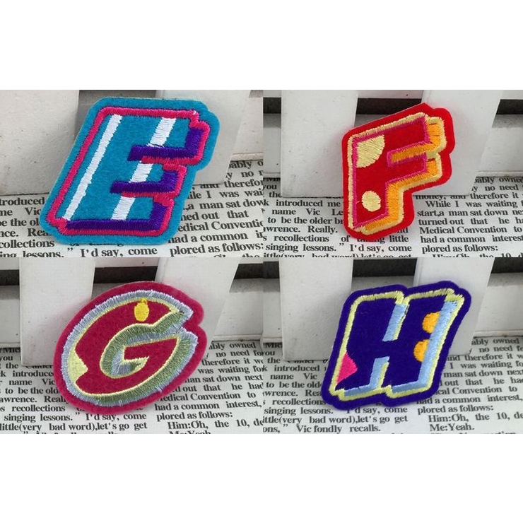 ワッペン アルファベット 英字 | PlusNao | 詳細画像4 