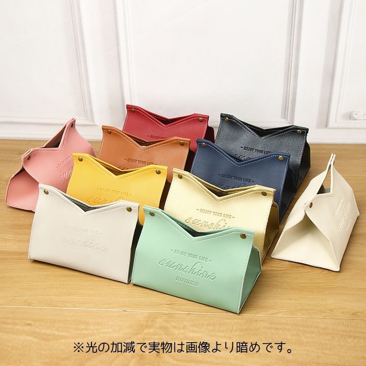 ティッシュケース ティッシュカバー ロゴ | PlusNao | 詳細画像11 