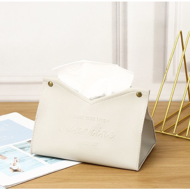 ティッシュケース ティッシュカバー ロゴ | PlusNao | 詳細画像5 