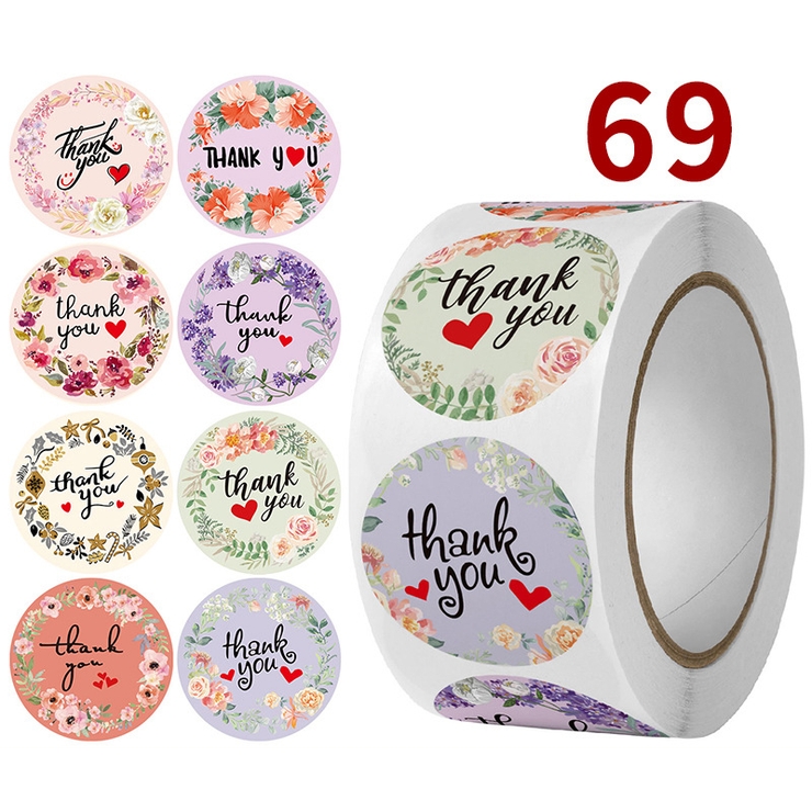 ギフトシール サンキューシール ロール | PlusNao | 詳細画像5 